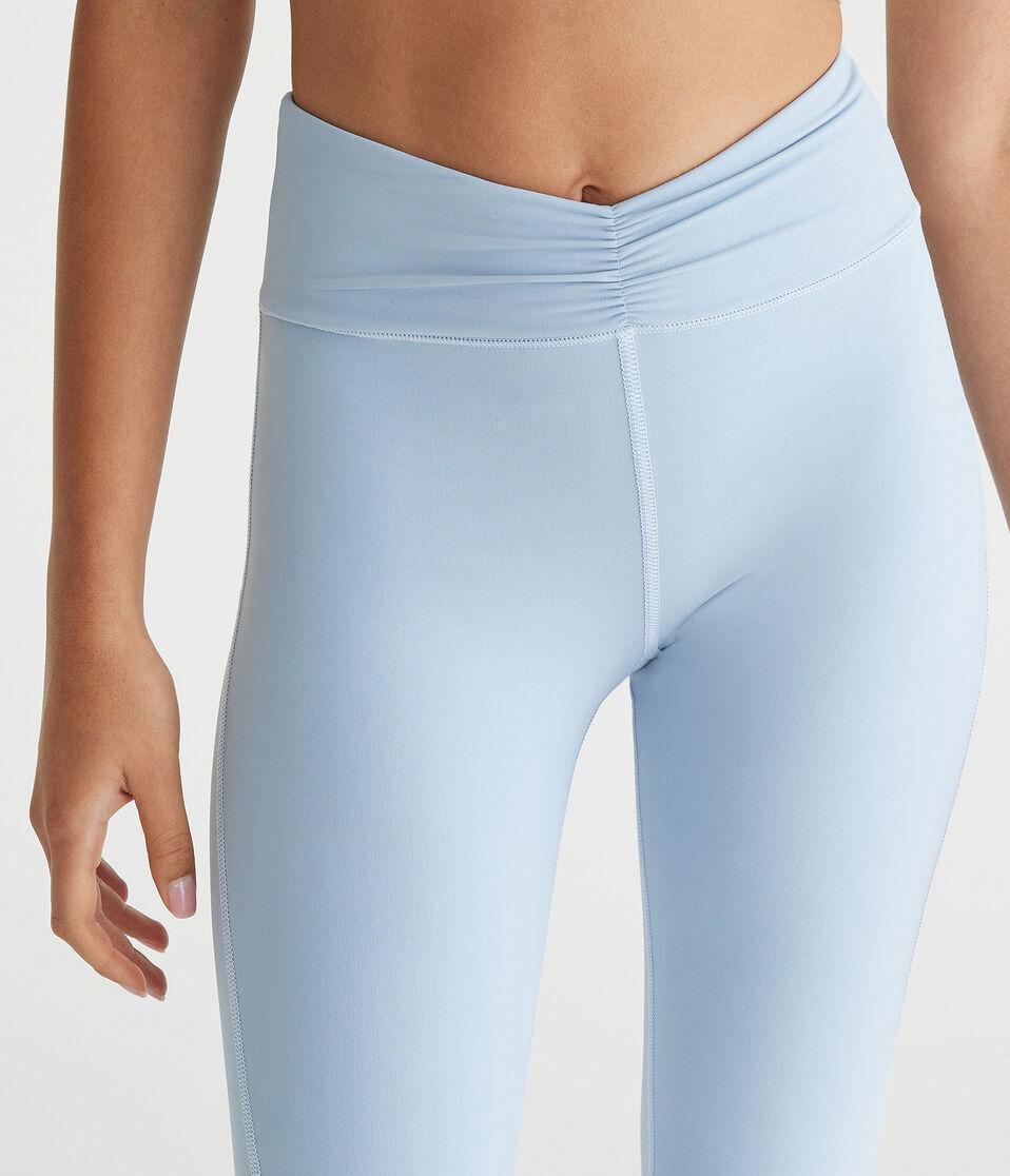 Aéropostale Air Soft High-Rise Cinch Flare Leggings Royal Blue