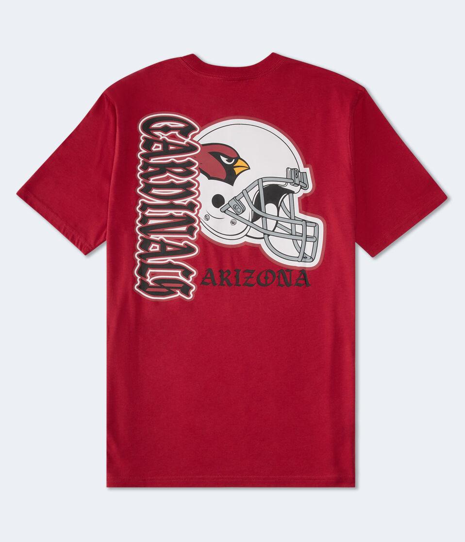 Aéropostale Arizona Cardinals Helmet Relaxed Graphic Tee Red