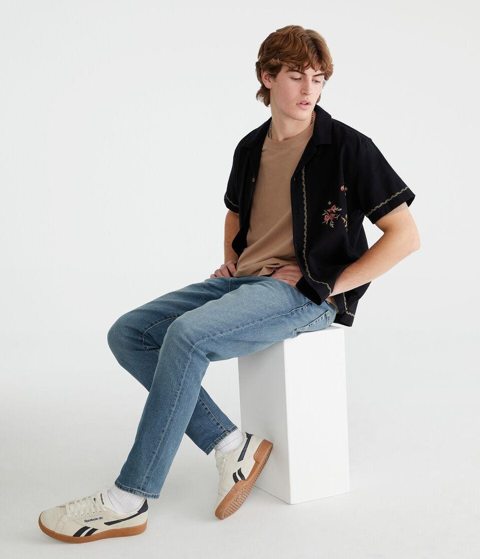 Aéropostale Athletic Skinny Premium Air Jean Dark Wash