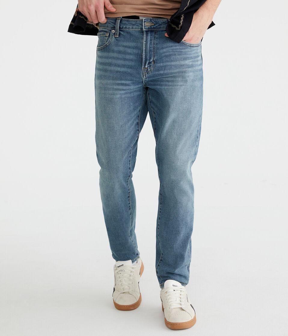aéropostale Athletic Skinny Premium Air Jean dark wash