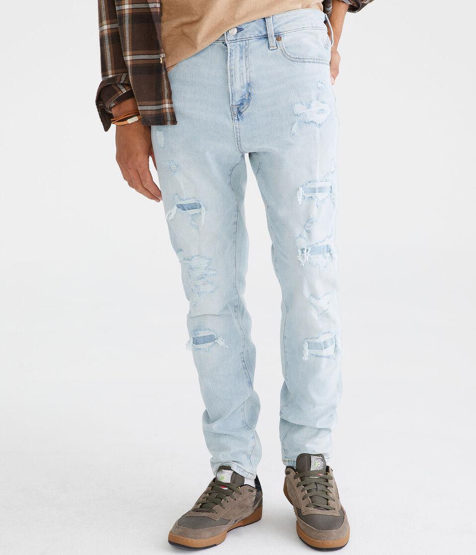 aéropostale Athletic Skinny Premium Air Jean light wash