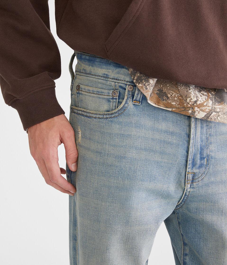 Aéropostale Athletic Straight Premium Air Jean Light Wash