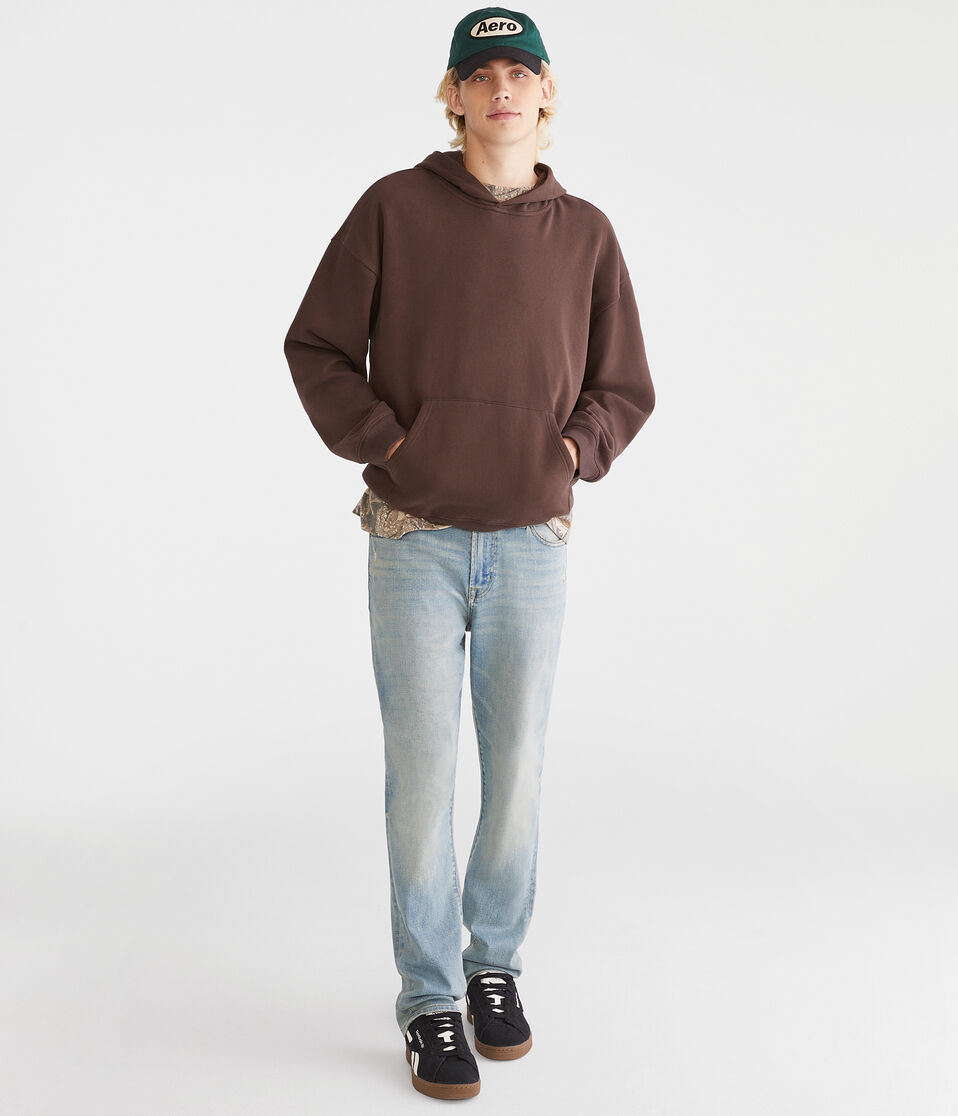 Aéropostale Athletic Straight Premium Air Jean Light Wash