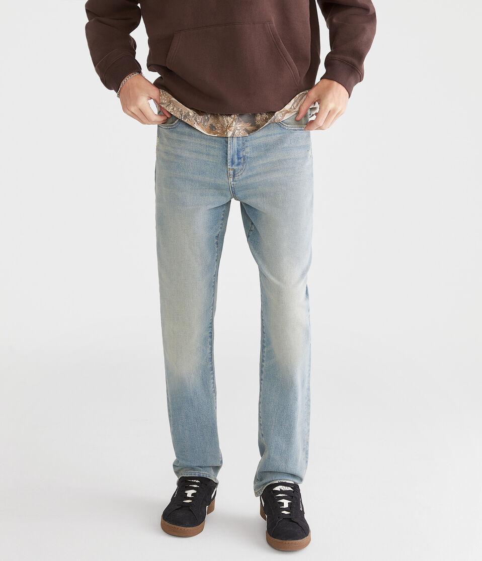 aéropostale Athletic Straight Premium Air Jean light wash