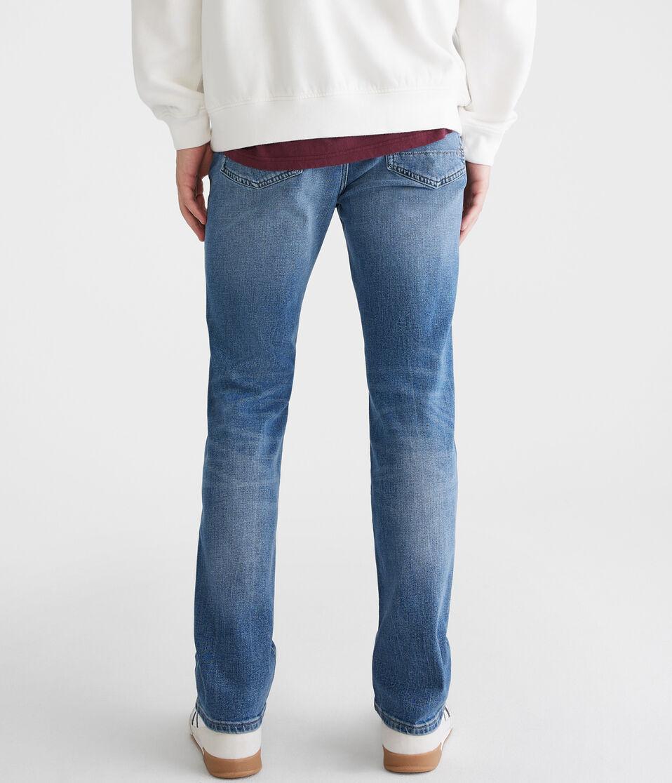 Aéropostale Athletic Straight Premium Air Jean Medium Wash