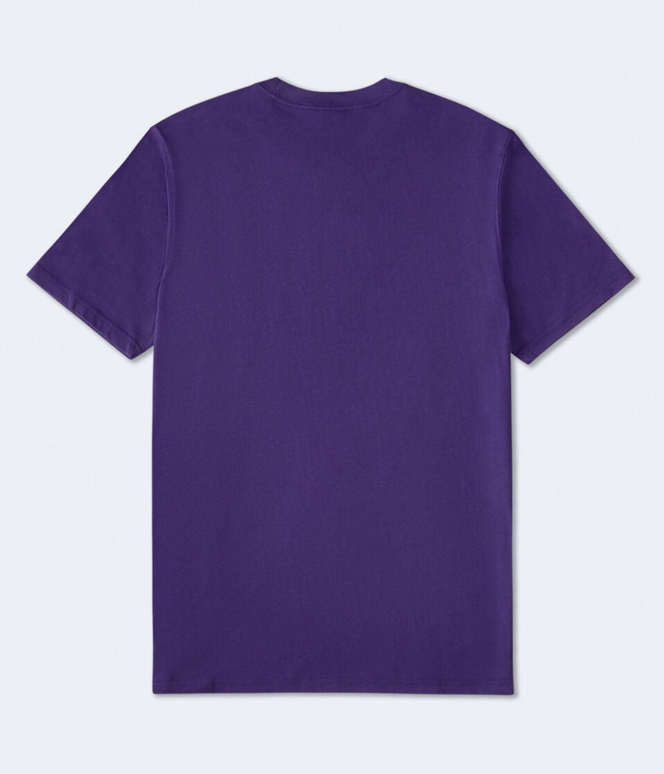 Aéropostale Baltimore Ravens Super Bowl Relaxed Graphic Tee Purple