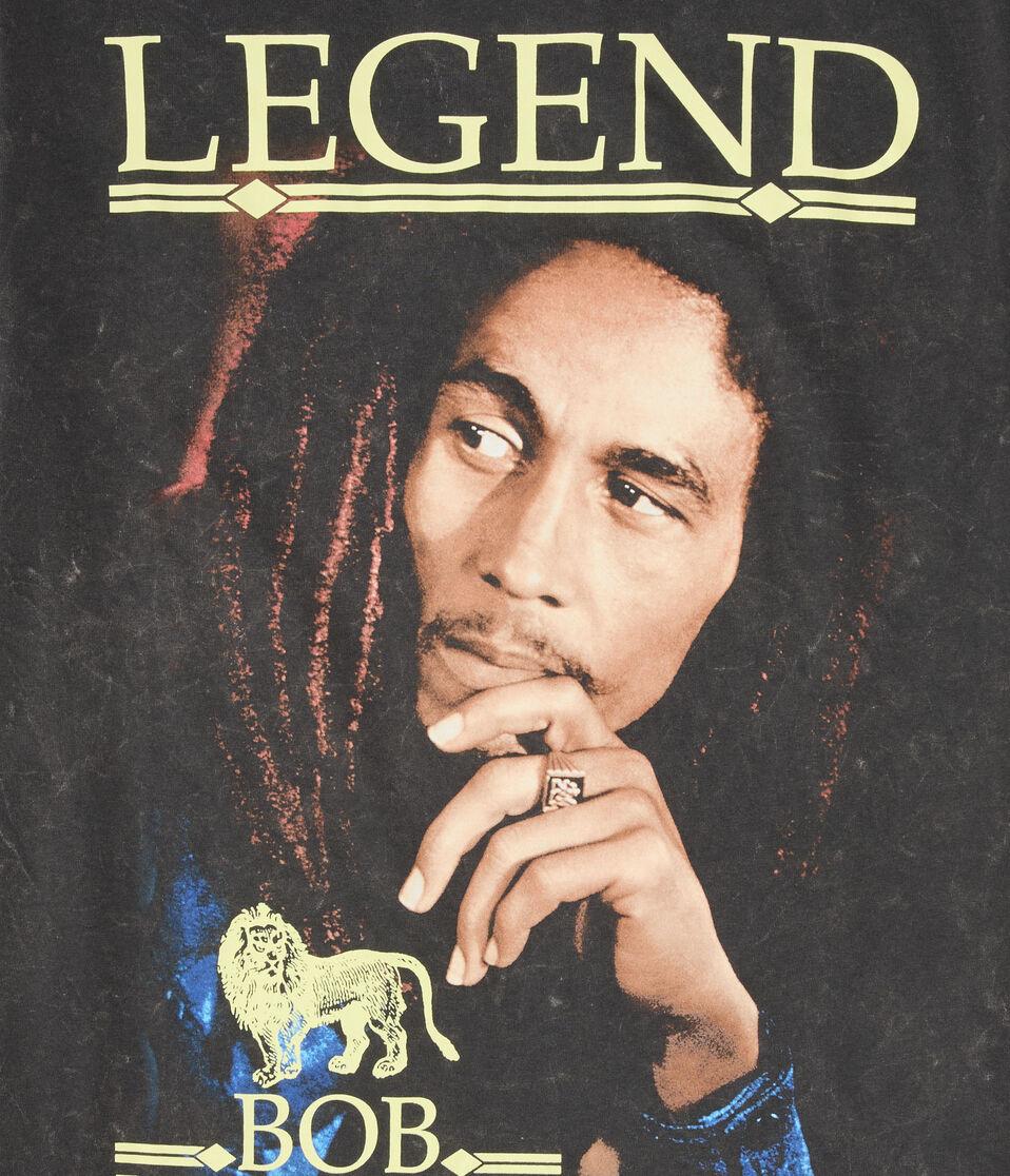 Aéropostale Bob Marley Legend Relaxed Graphic Tee Black