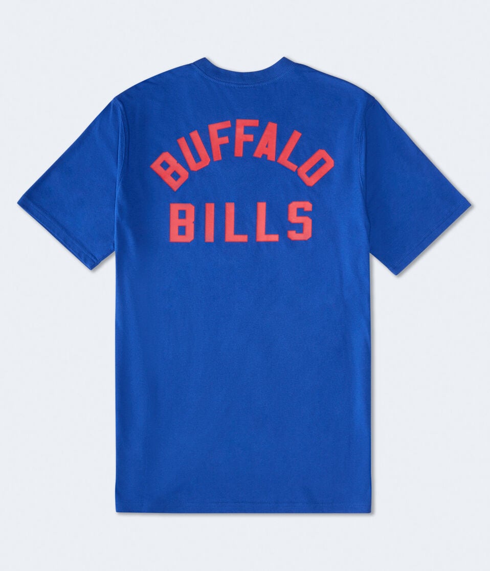 Aéropostale Buffalo Bills Mini Logo Relaxed Graphic Tee Blue