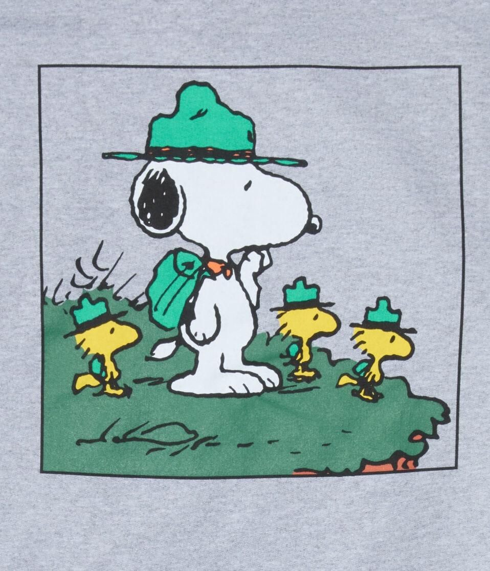 Aéropostale Camp Snoopy™ Beagle Scouts Pullover Hoodie Light Heather Grey