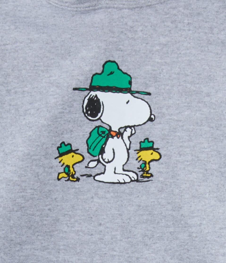 Aéropostale Camp Snoopy™ Beagle Scouts Pullover Hoodie Light Heather Grey