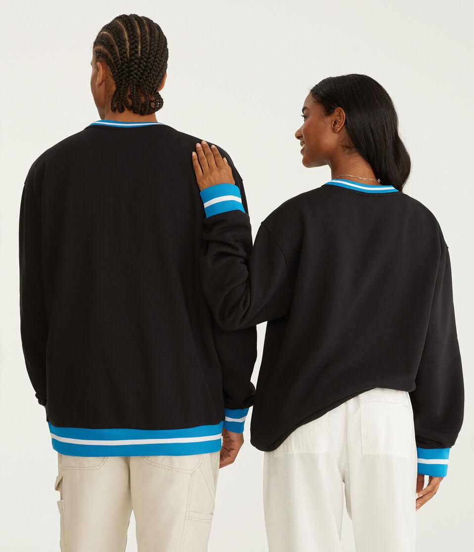 Aéropostale Carolina Panthers Crew Sweatshirt Black
