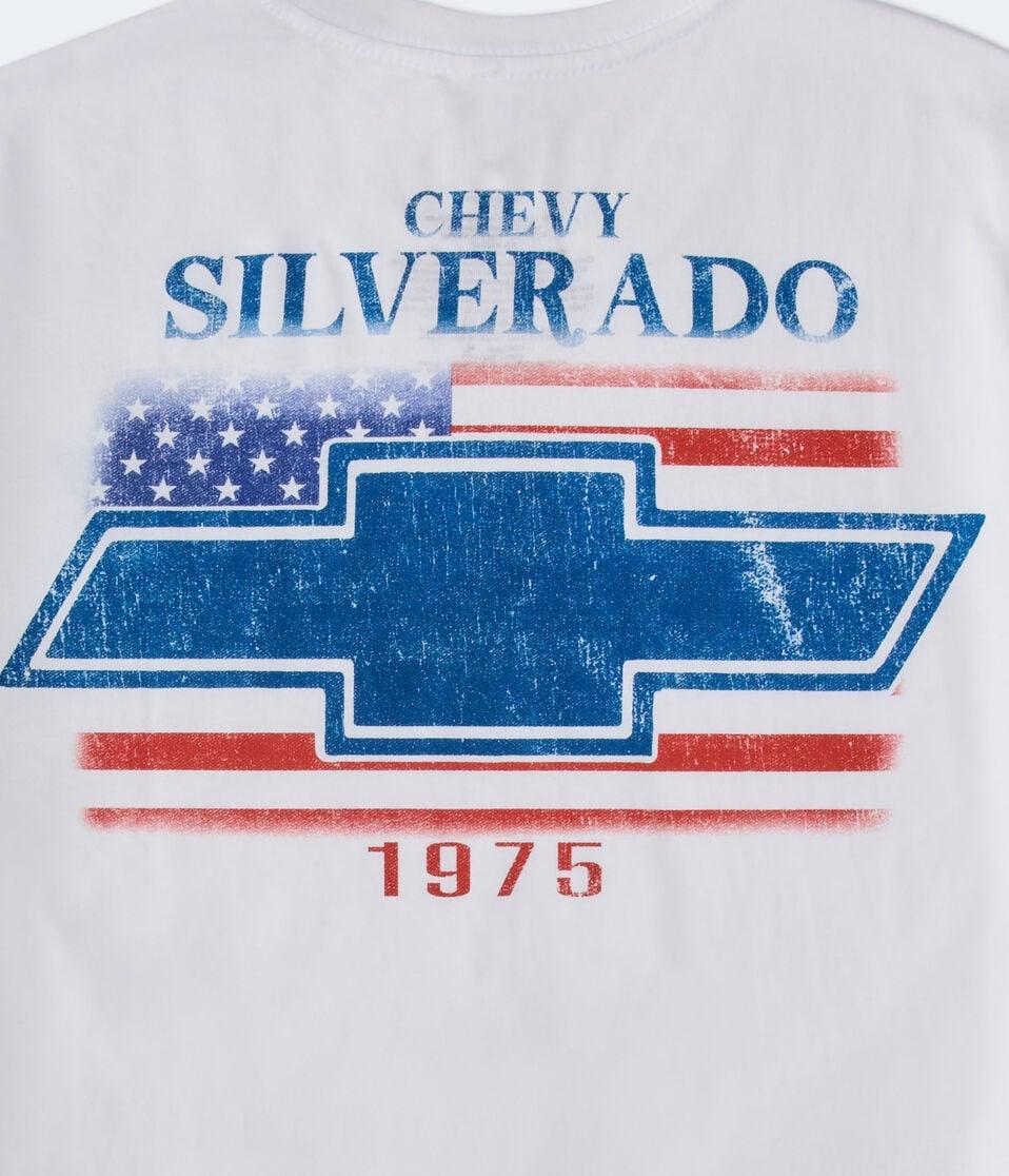 Aéropostale Chevy Silverado Relaxed Graphic Tee White