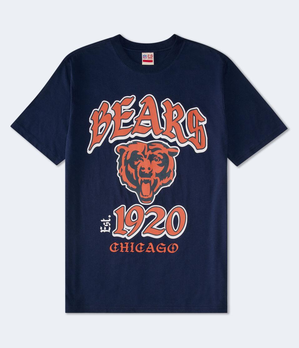 aéropostale Chicago Bears Helmet Relaxed Graphic Tee navy