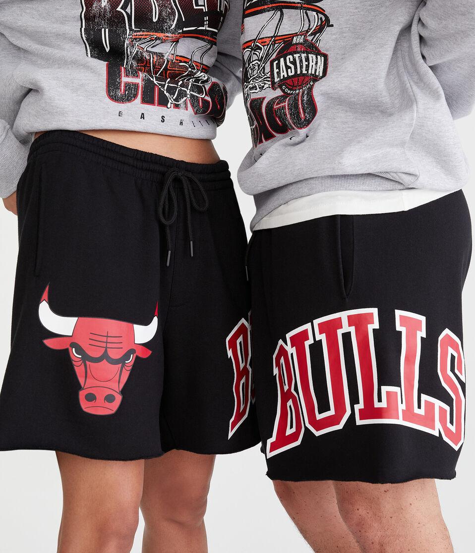 Aéropostale Chicago Bulls Fleece Shorts 6" Black Fox