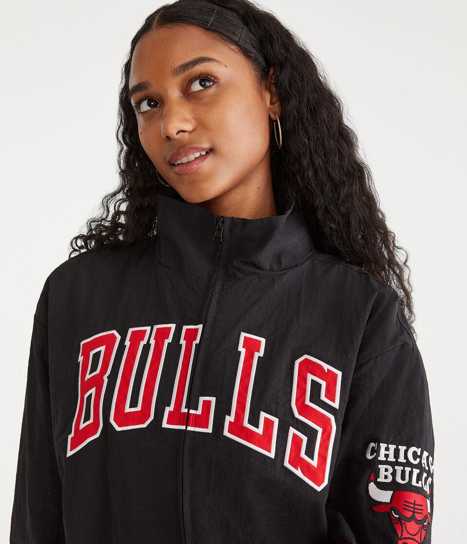 Aéropostale Chicago Bulls Full-Zip Track Jacket Black Fox