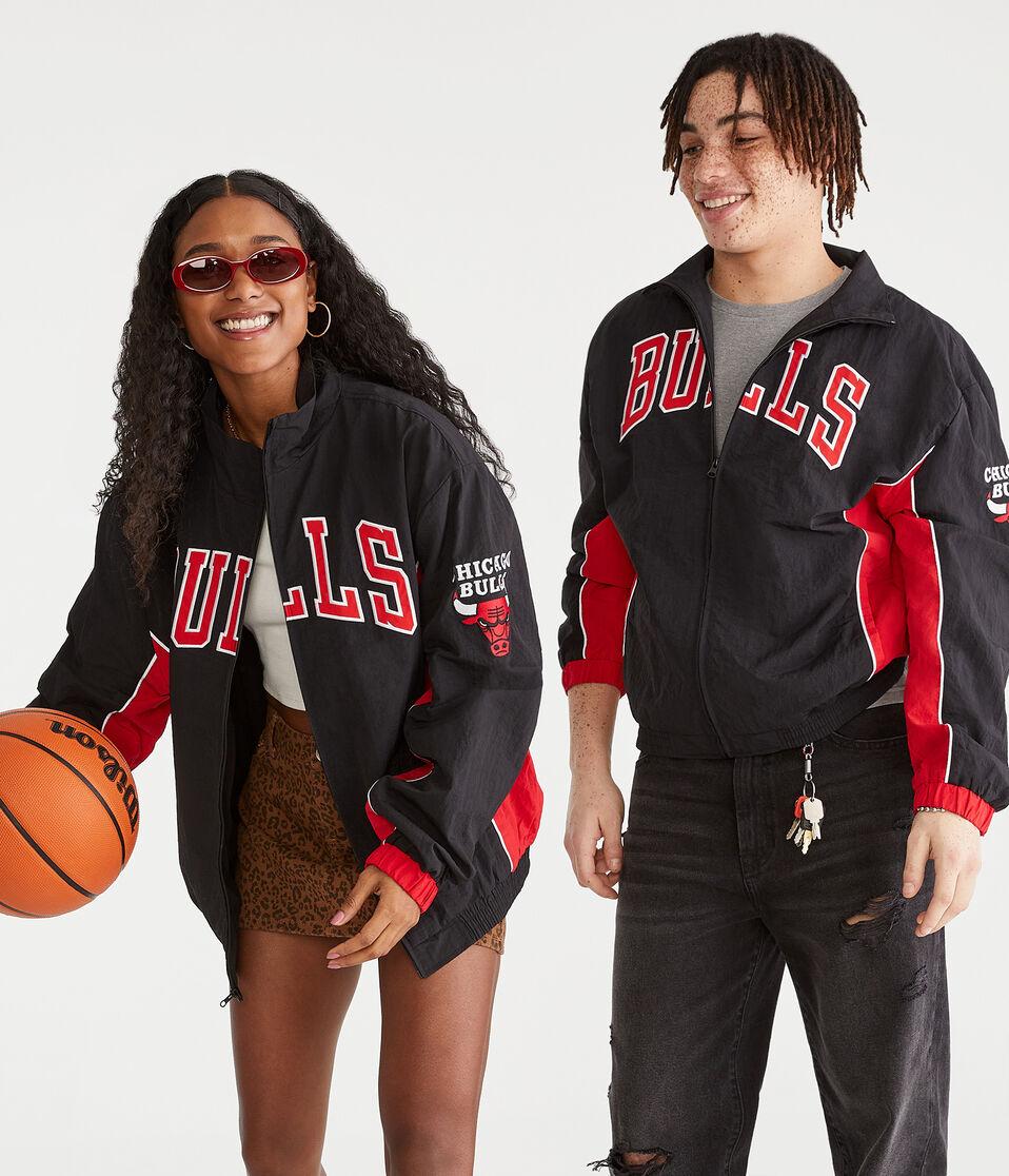 Aéropostale Chicago Bulls Full-Zip Track Jacket Black Fox
