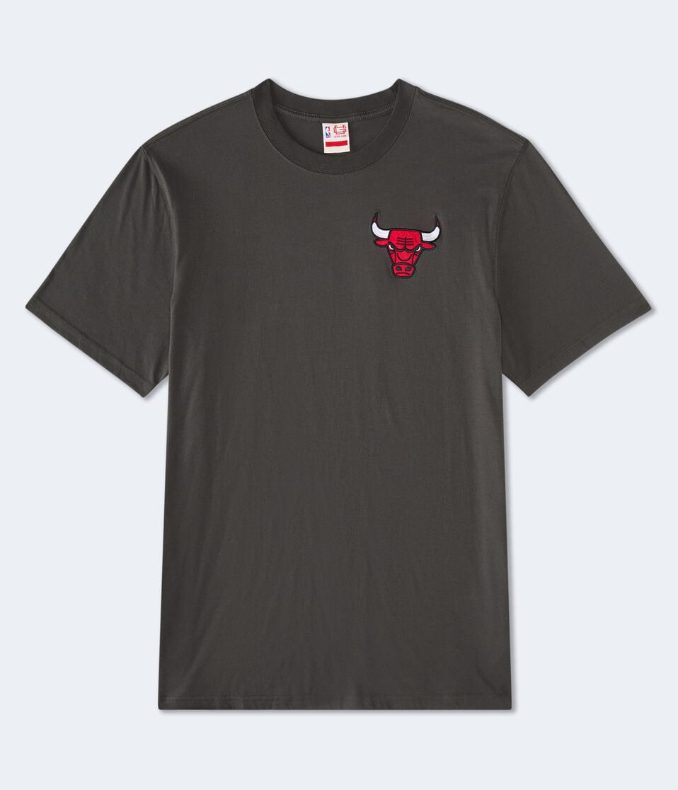 Aéropostale Chicago Bulls Relaxed Graphic Tee Black