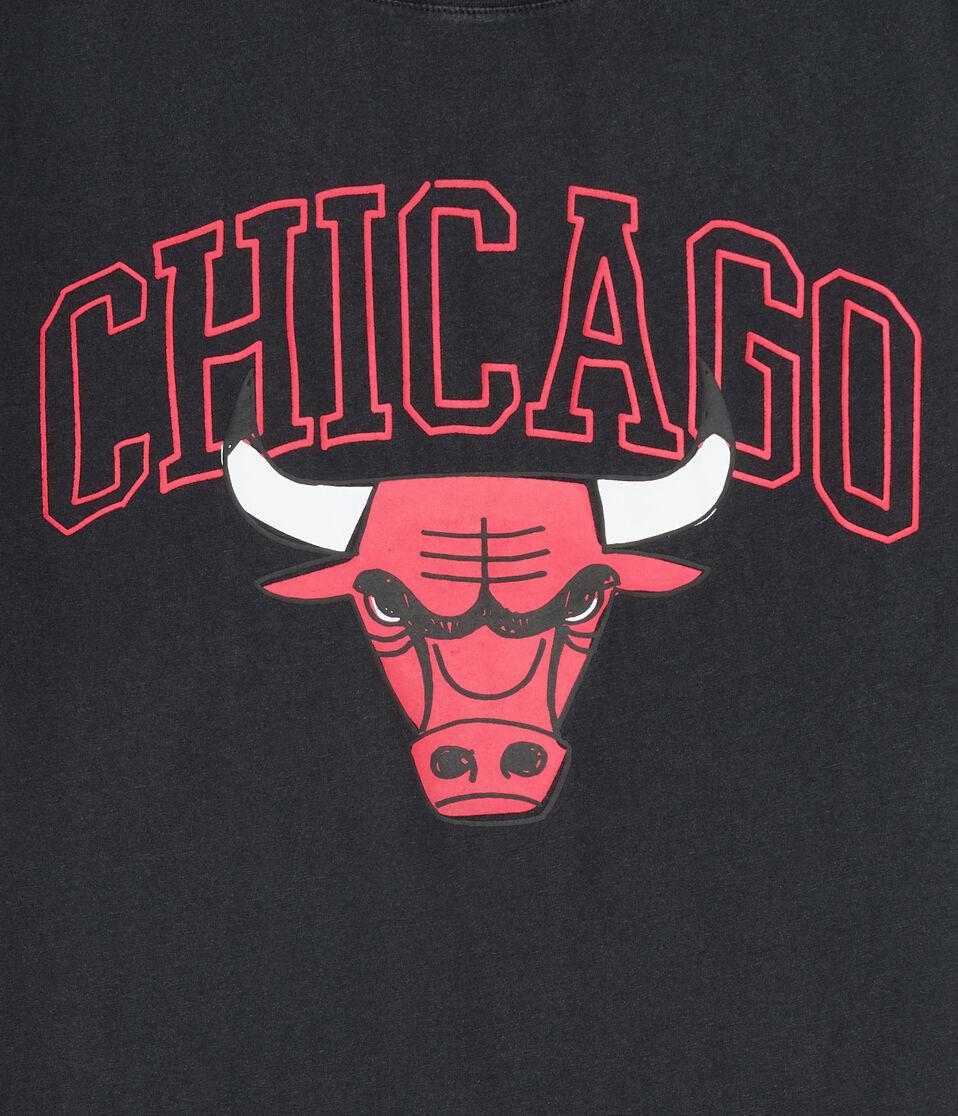 Aéropostale Chicago Bulls Sketch Relaxed Graphic Tee Black