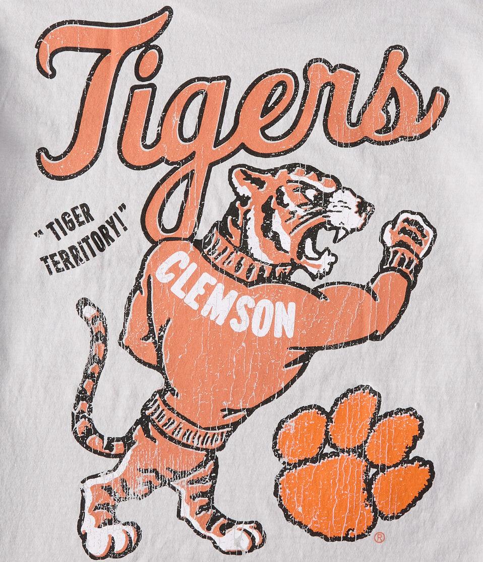 Aéropostale Clemson Tigers Relaxed Graphic Tee Grey