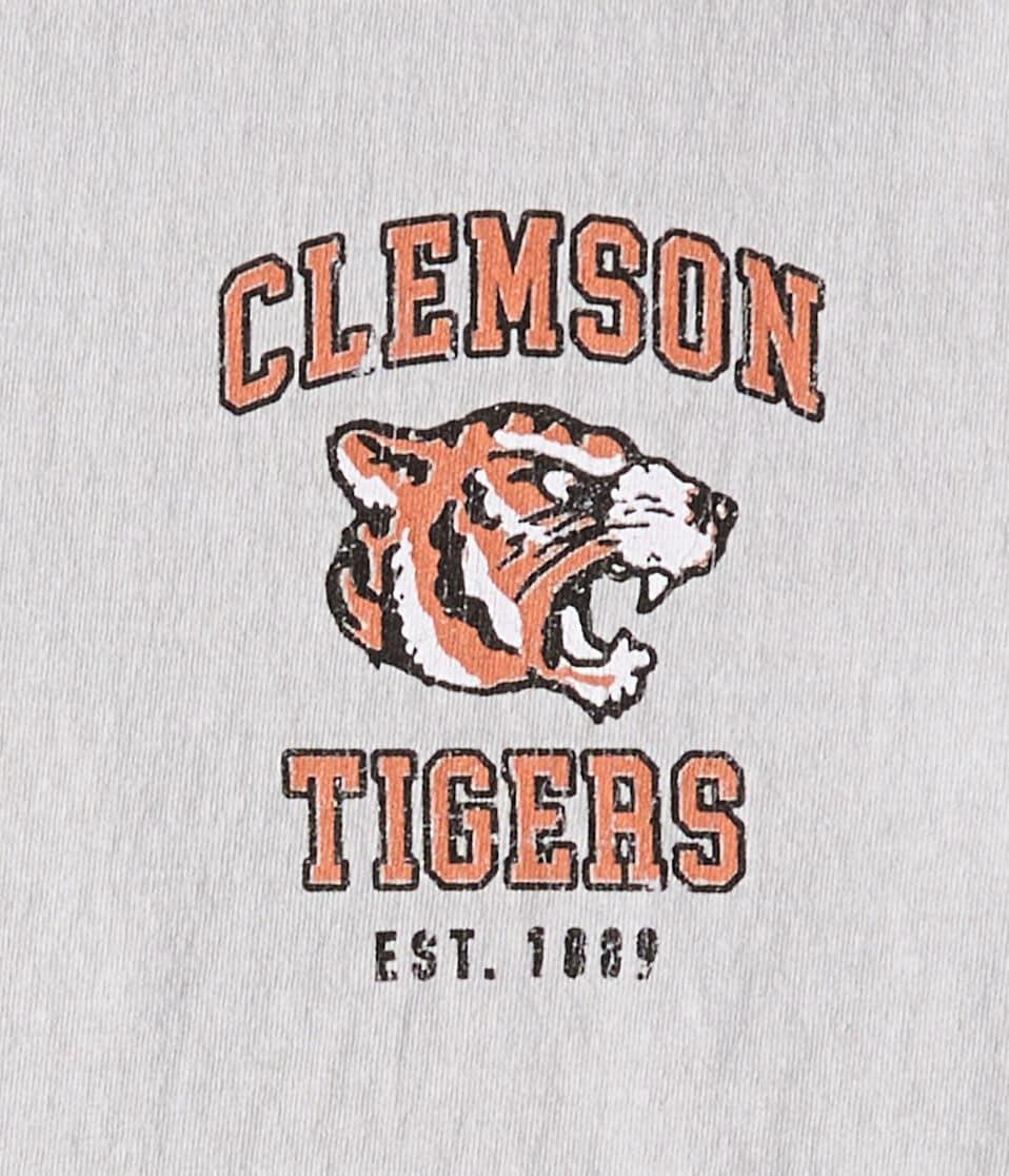 Aéropostale Clemson Tigers Relaxed Graphic Tee Grey