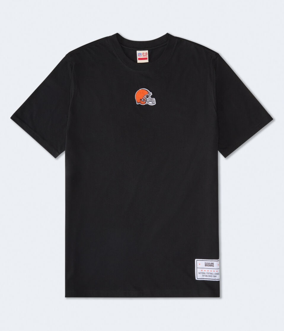 aéropostale Cleveland Browns Mini Logo Relaxed Graphic Tee black