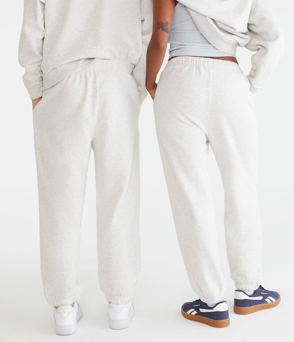 Aéropostale Cloud Soft Jogger Sweatpants Lightest Heather Grey