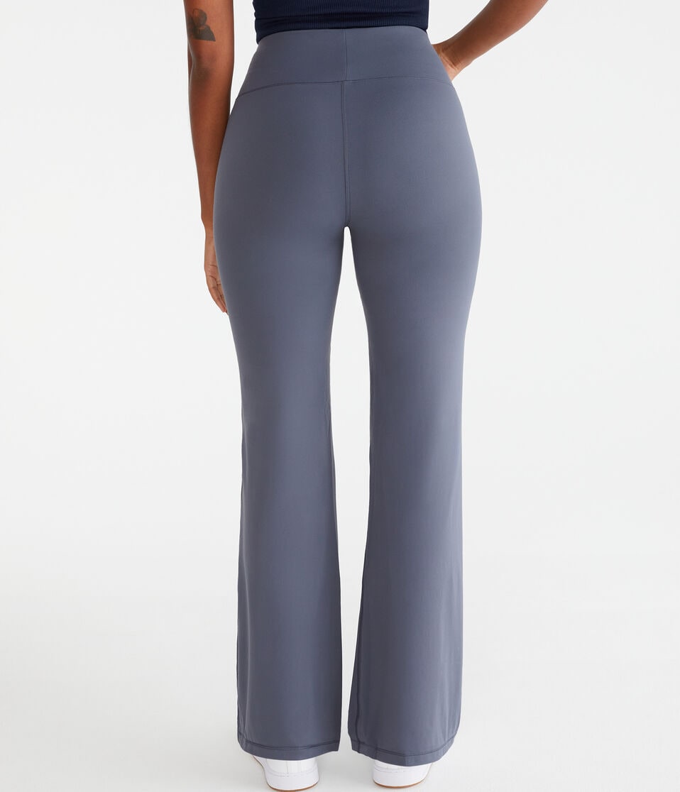Aéropostale Curvy Air Soft Ultra High-Rise Flare Leggings Pavement