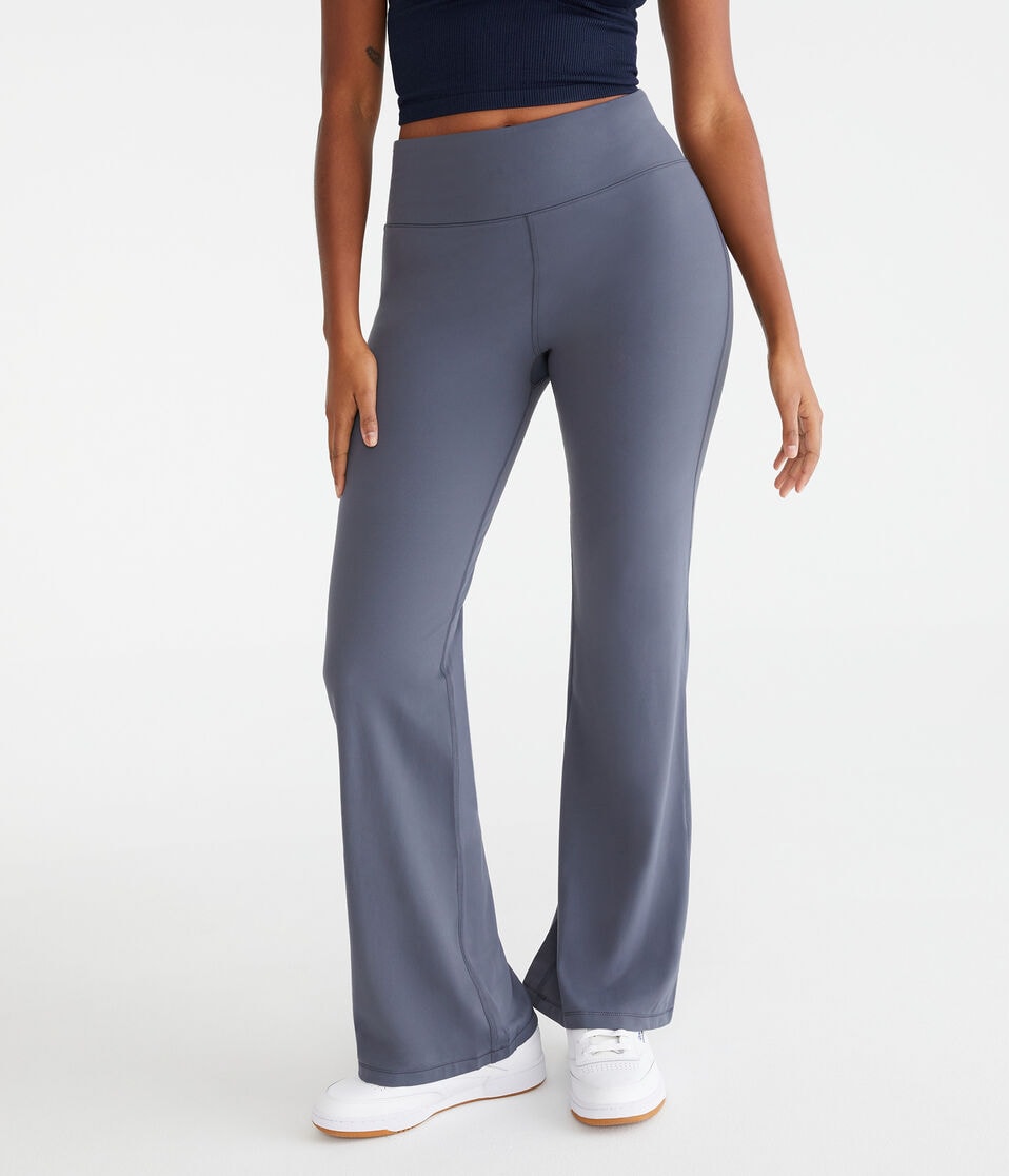 aéropostale Curvy Air Soft Ultra High-Rise Flare Leggings pavement