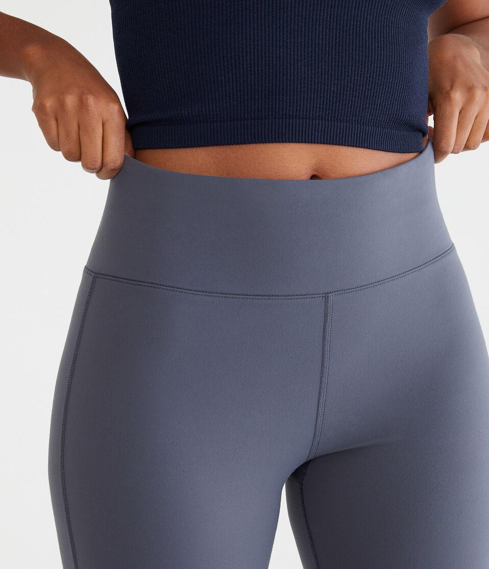 Aéropostale Curvy Air Soft Ultra High-Rise Flare Leggings Pavement