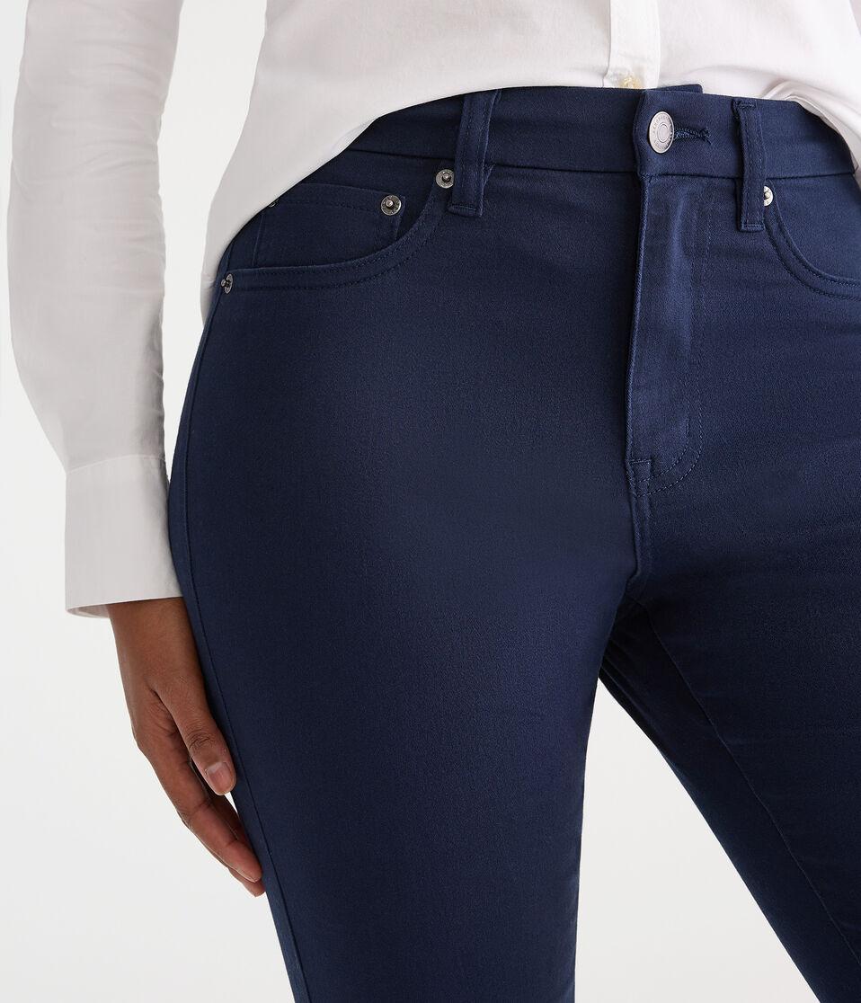 Aéropostale Curvy Seriously Stretchy High-Rise Uniform Jeggings Navy Prep