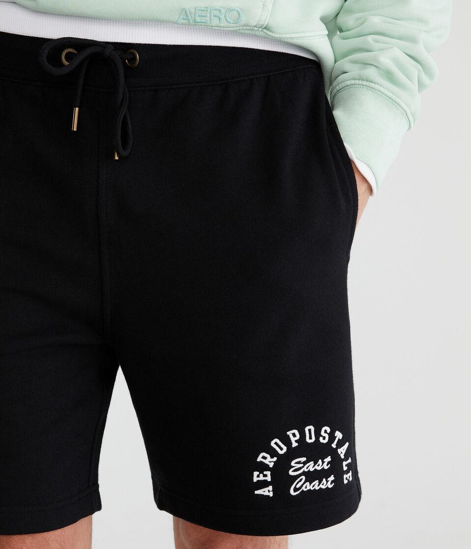 Aéropostale East Coast Heritage Fleece Shorts 7" Black Fox