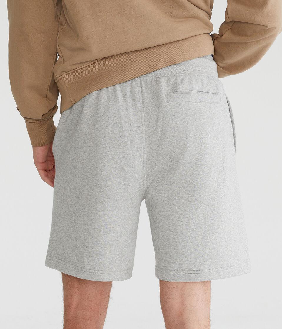 Aéropostale East Coast Heritage Fleece Shorts 7" Light Heather Grey