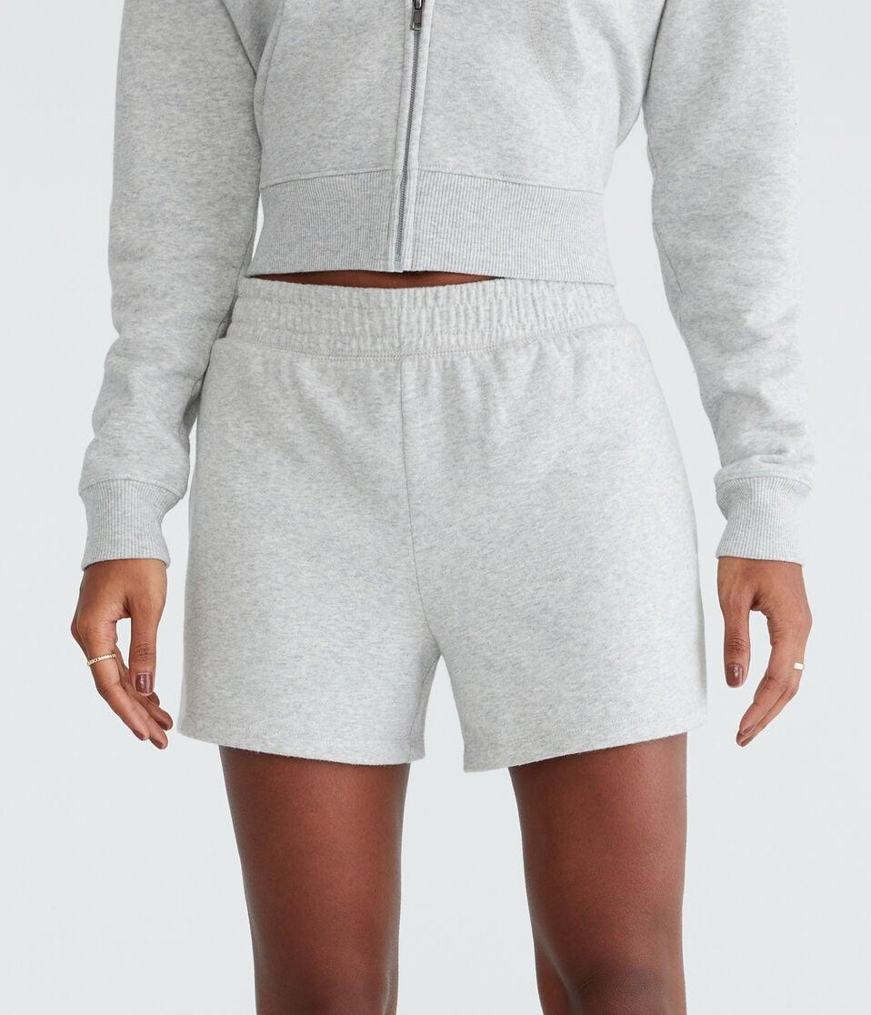 aéropostale Fleece Slouchy Shorts light heather grey