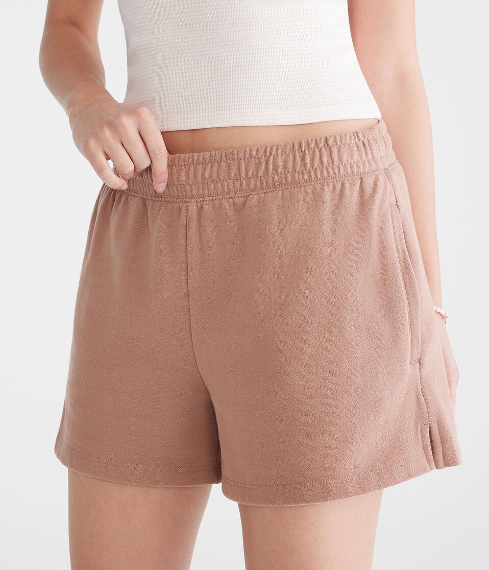 aéropostale Fleece Slouchy Shorts polished mahogany