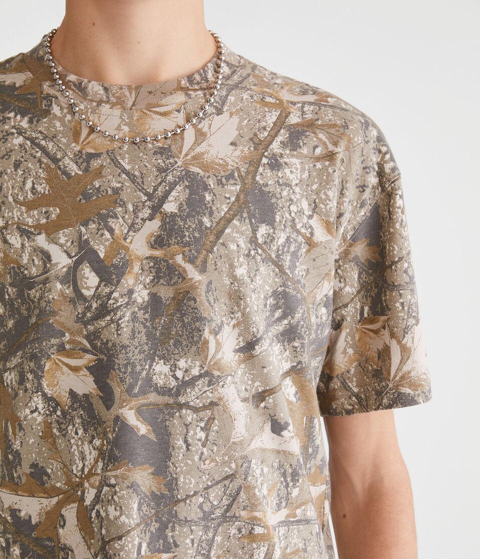 Aéropostale Forest Camo Boxy Fit Graphic Tee Garland