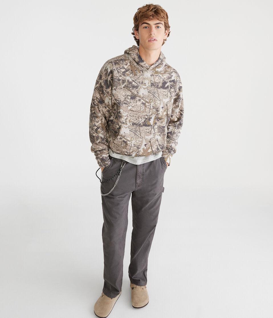 Aéropostale Forest Camo Boxy Pullover Hoodie Garland