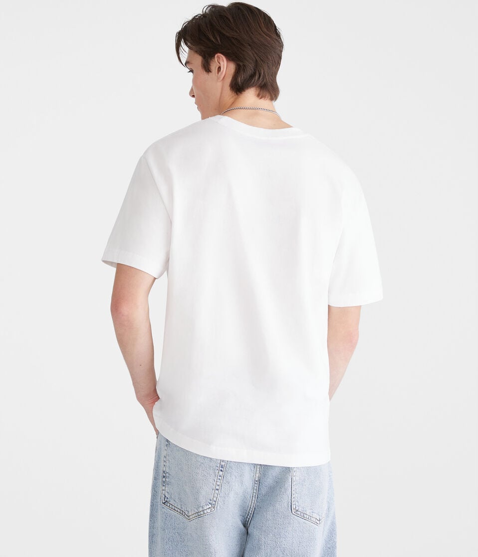 Aéropostale Formula 1® Grand Prix Relaxed Graphic Tee Bleach