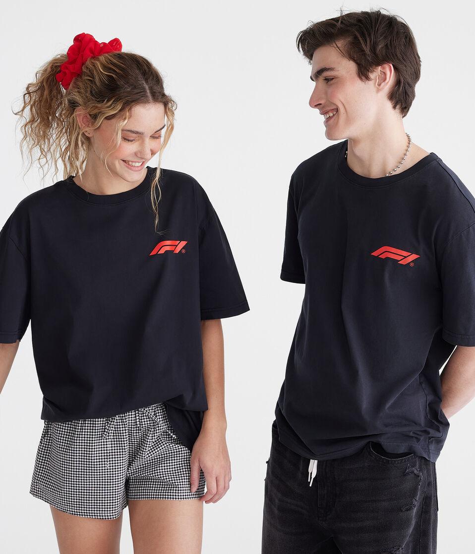 Aéropostale Formula 1® Performance & Design Relaxed Graphic Tee Black