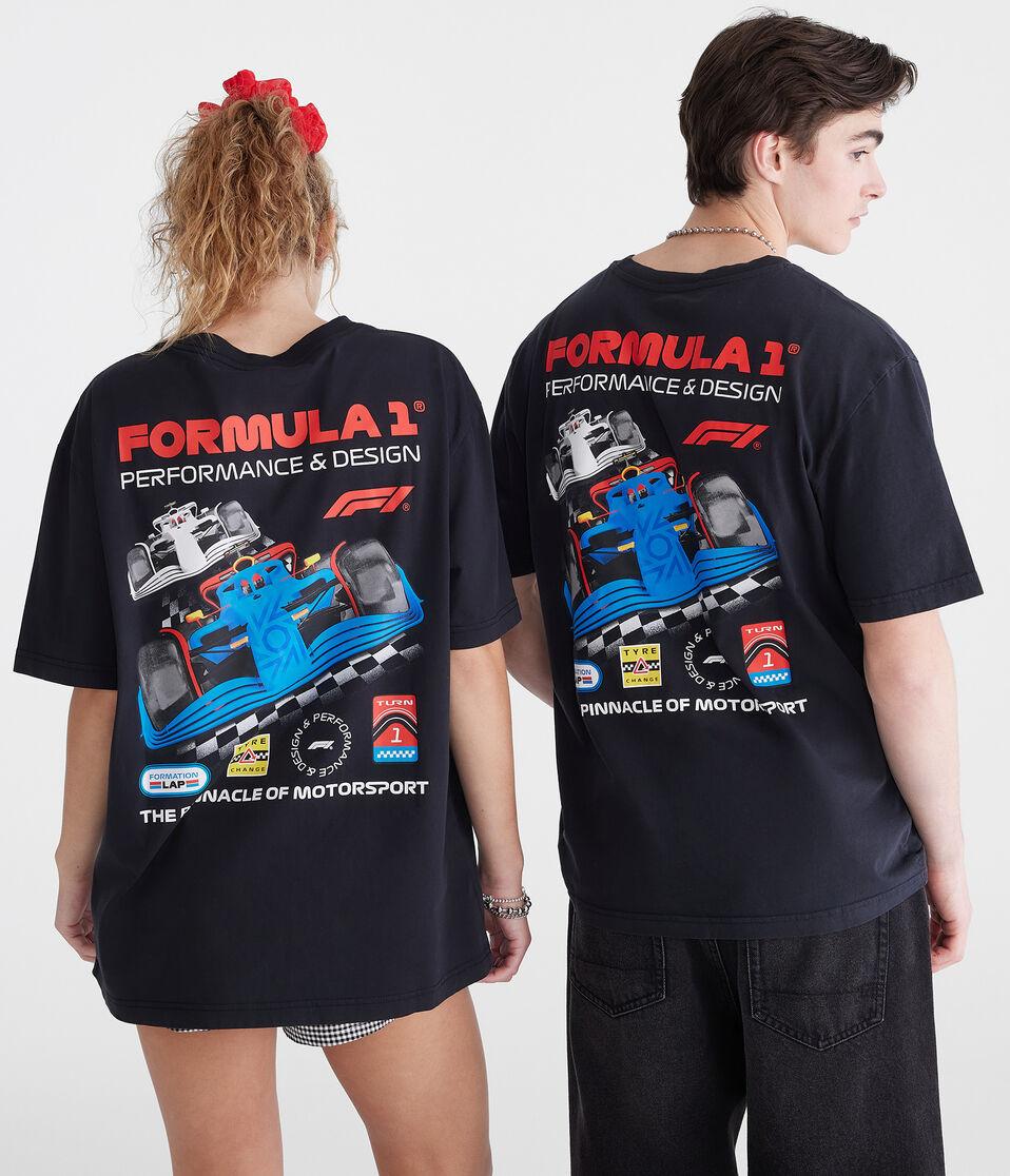 Aéropostale Formula 1® Performance & Design Relaxed Graphic Tee Black