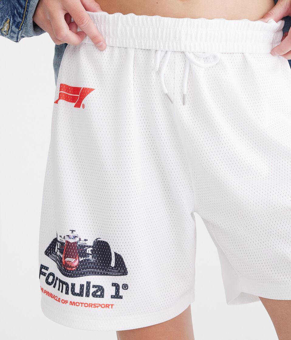 Aéropostale Formula 1® Pinnacle Of Motorsport Mesh Shorts 6" Bleach