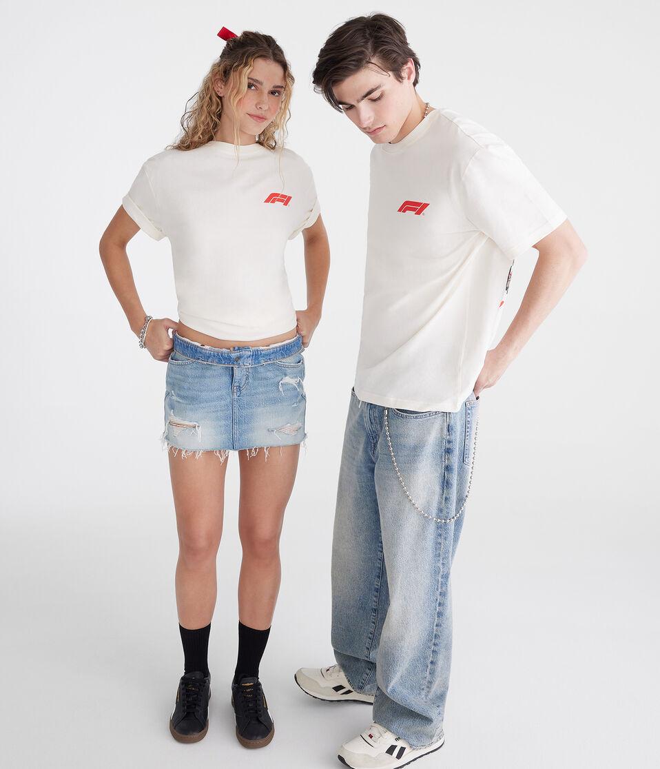 Aéropostale Formula 1® Racing Division Relaxed Graphic Tee Bleach