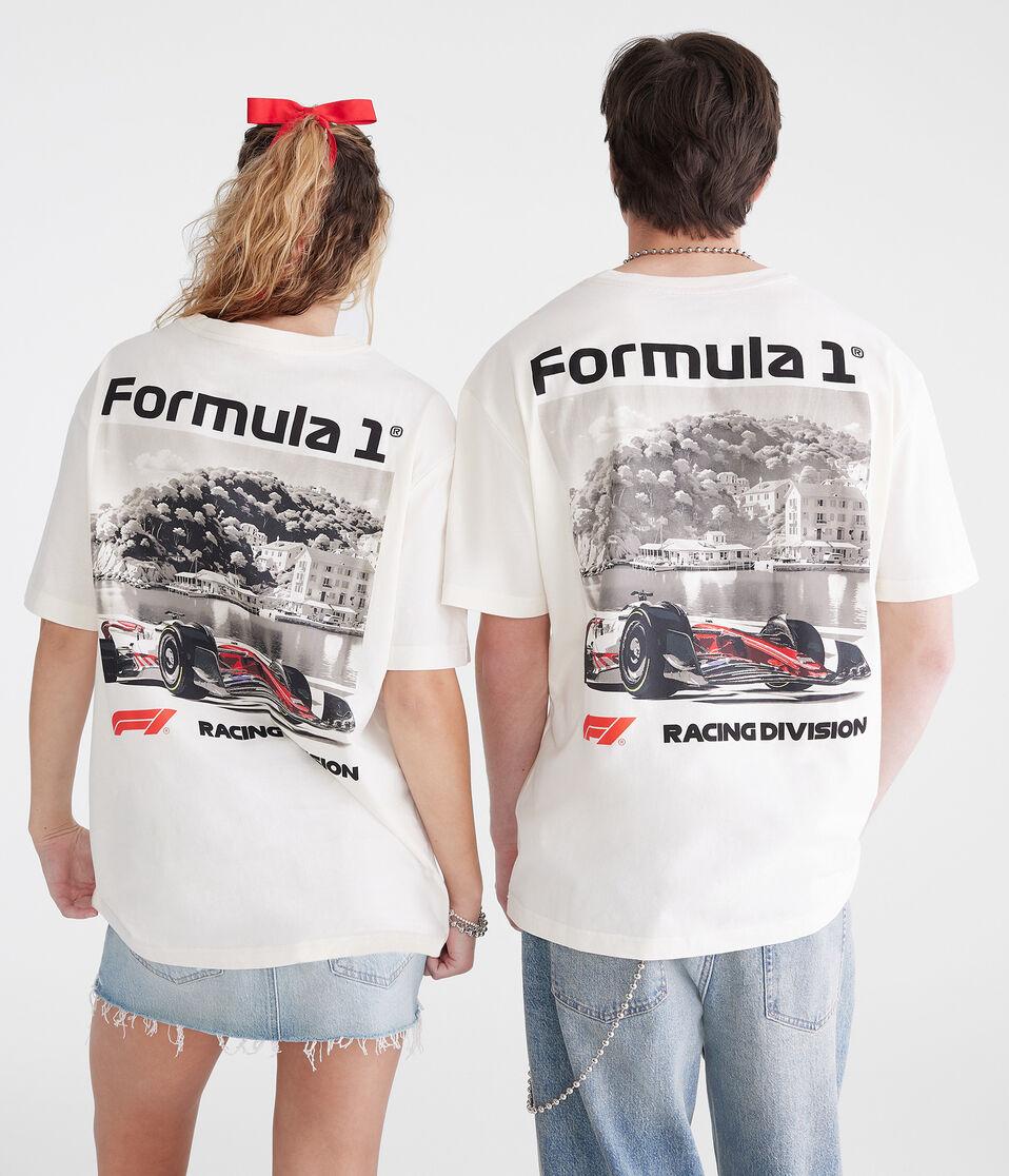 aéropostale Formula 1® Racing Division Relaxed Graphic Tee bleach