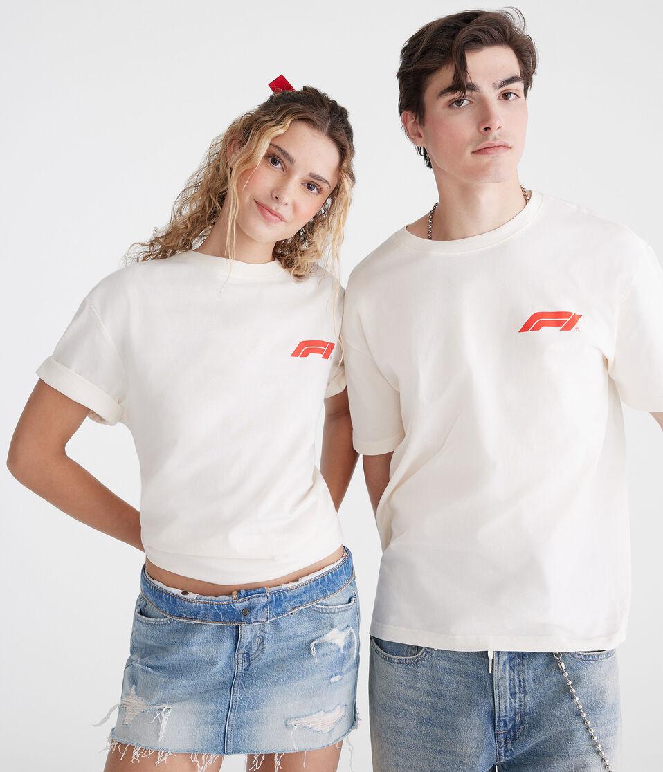 Aéropostale Formula 1® Racing Division Relaxed Graphic Tee Bleach