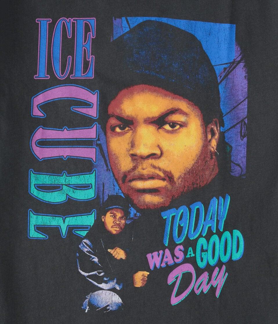 Aéropostale Ice Cube Good Day Relaxed Graphic Tee Black Fox