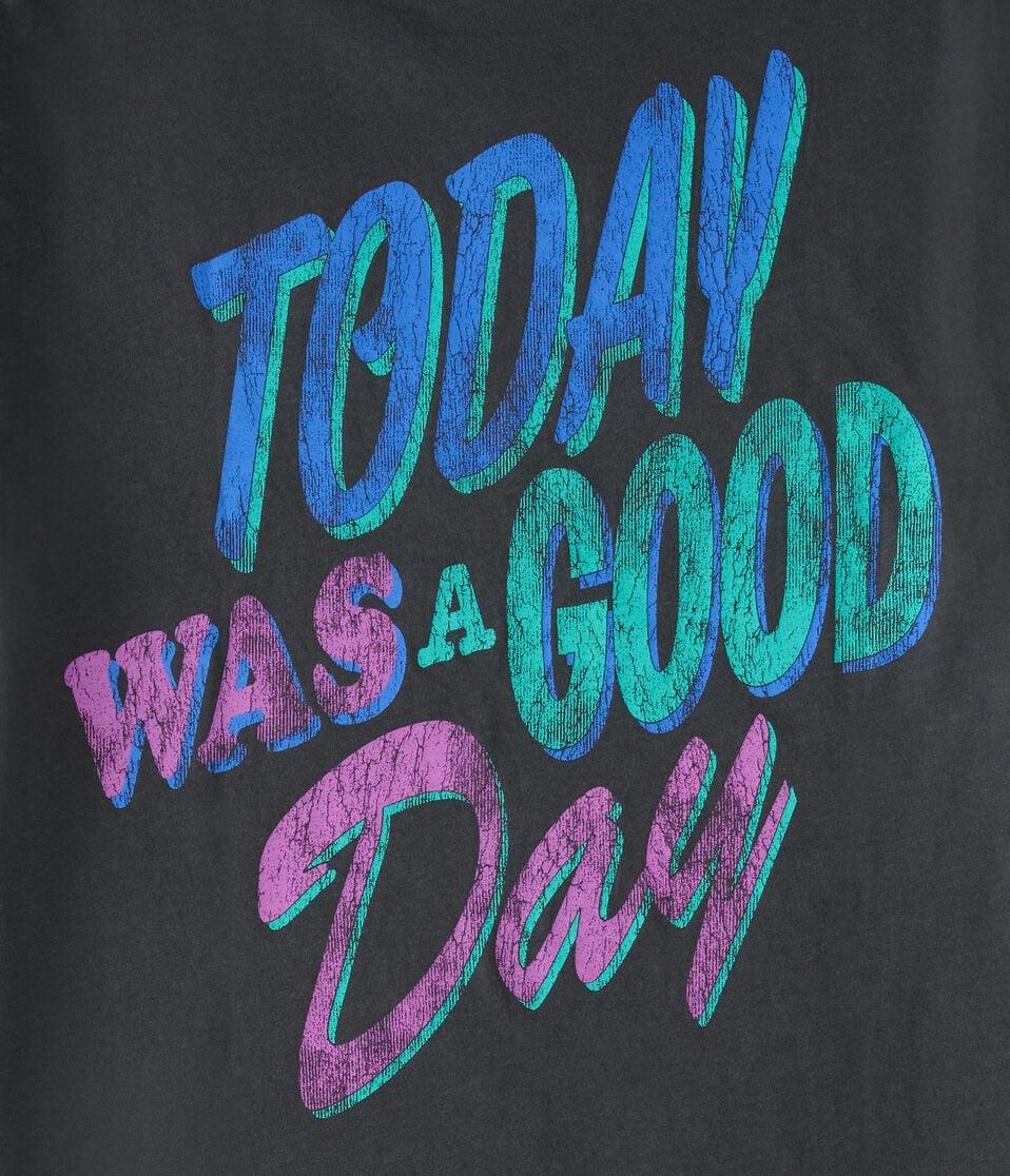 Aéropostale Ice Cube Good Day Relaxed Graphic Tee Black Fox