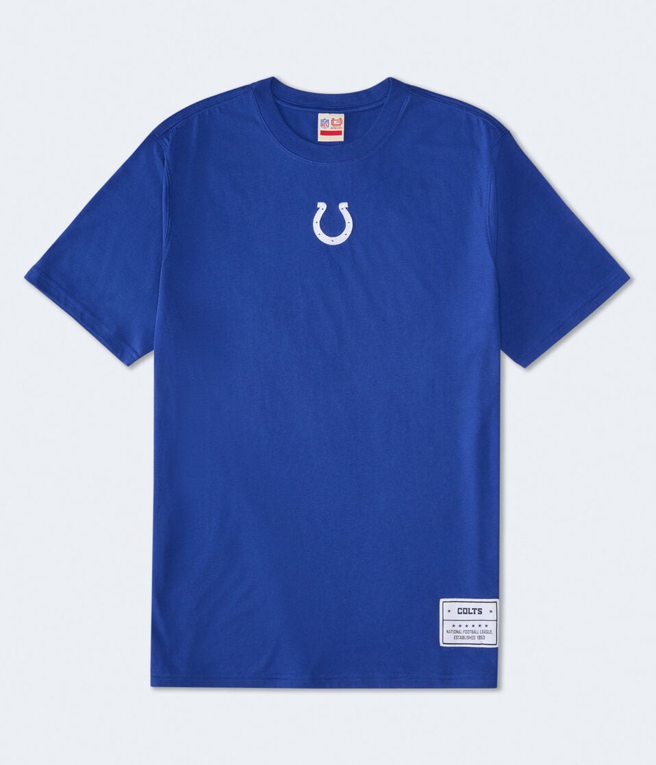 aéropostale Indianapolis Colts Mini Logo Relaxed Graphic Tee navy