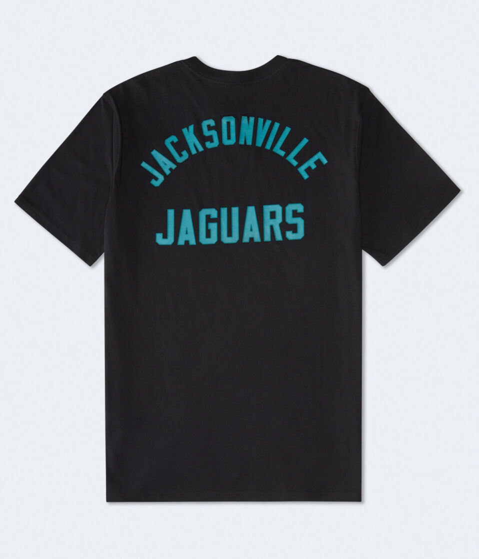 Aéropostale Jacksonville Jaguars Mini Logo Relaxed Graphic Tee Black