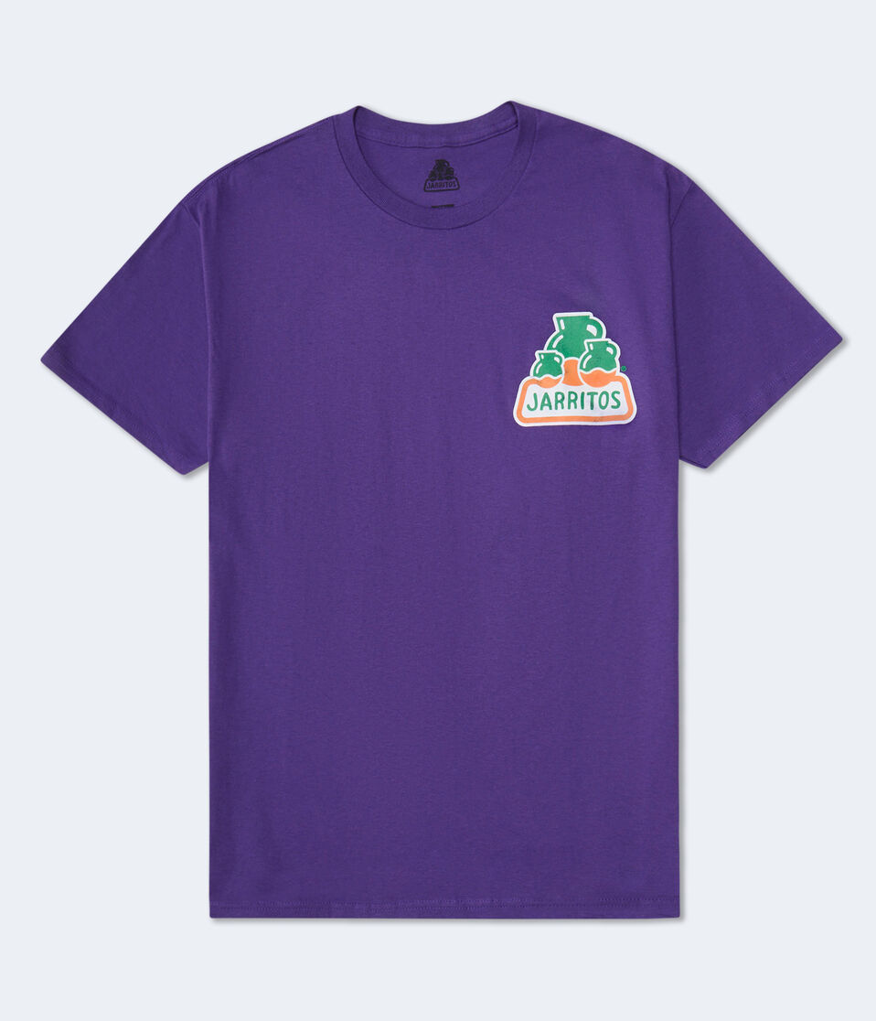Aéropostale Jarritos Pineapple Relaxed Graphic Tee Purple