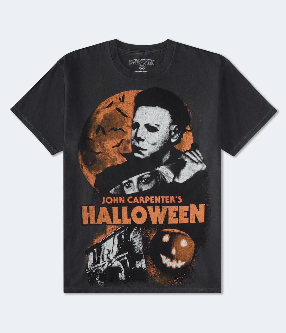 aéropostale John Carpenter's Halloween Relaxed Graphic Tee black