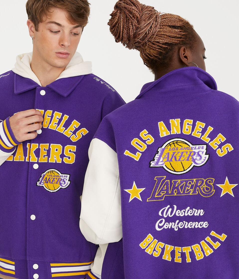 aéropostale Los Angeles Lakers Bomber Jacket purple
